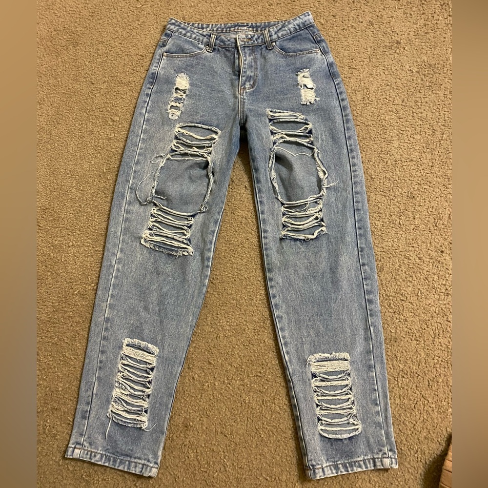 High wasted baggy SHEIN jeans